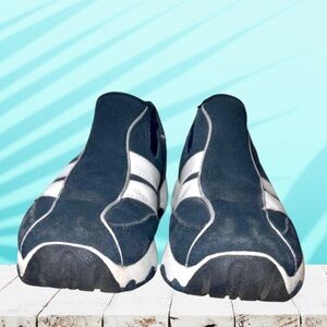 Cross Trekkers Women’s Size 7 Blue & White Leather Slip-Ons
